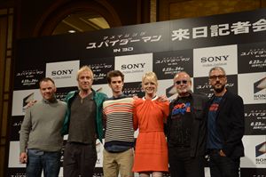 「アメイジング・スパイダーマン」記者会見