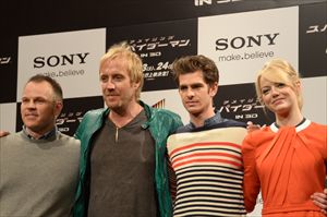 「アメイジング・スパイダーマン」記者会見
