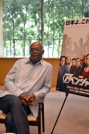 「アベンジャーズ」サミュエル・Ｌ・ジャクソン　