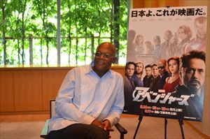 「アベンジャーズ」サミュエル・Ｌ・ジャクソン　