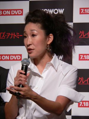 海外ドラマ「グレイズ・アナトミー」エレン・ポンピオ＆サンドラ・オー来日会見