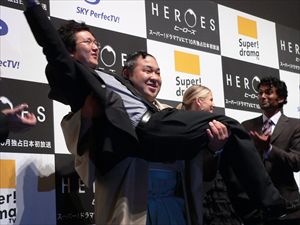 海外ドラマ「HEROES／ヒーローズ」来日舞台挨拶