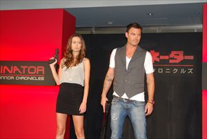 海外ドラマ「ターミネーター：サラ・コナー クロニクルズ」セカンド・シーズンDVDリリース記念来日会見