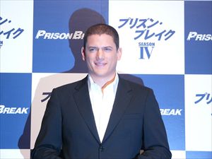 海外ドラマ「プリズン・ブレイク」ファイナル・シーズン　ウェントワース・ミラー来日会見