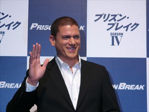 海外ドラマ「プリズン・ブレイク」ファイナル・シーズン　ウェントワース・ミラー来日会見