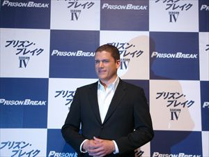 海外ドラマ「プリズン・ブレイク」ファイナル・シーズン　ウェントワース・ミラー来日会見