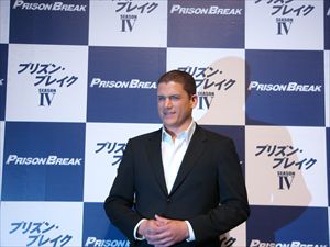 海外ドラマ「プリズン・ブレイク」ファイナル・シーズン　ウェントワース・ミラー来日会見