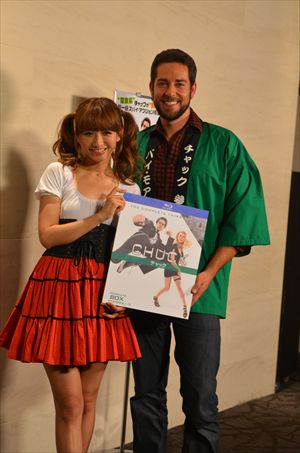 「CHUCK／チャック＜サード・シーズン＞」ザッカリー・リーヴァイ来日プレミア試写会