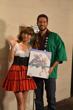 「CHUCK／チャック＜サード・シーズン＞」ザッカリー・リーヴァイ来日プレミア試写会
