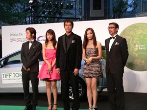 「麒麟の翼 ～劇場版・新参者～」グリーンカーペット（東京国際映画祭2011）