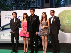 「麒麟の翼 ～劇場版・新参者～」グリーンカーペット（東京国際映画祭2011）