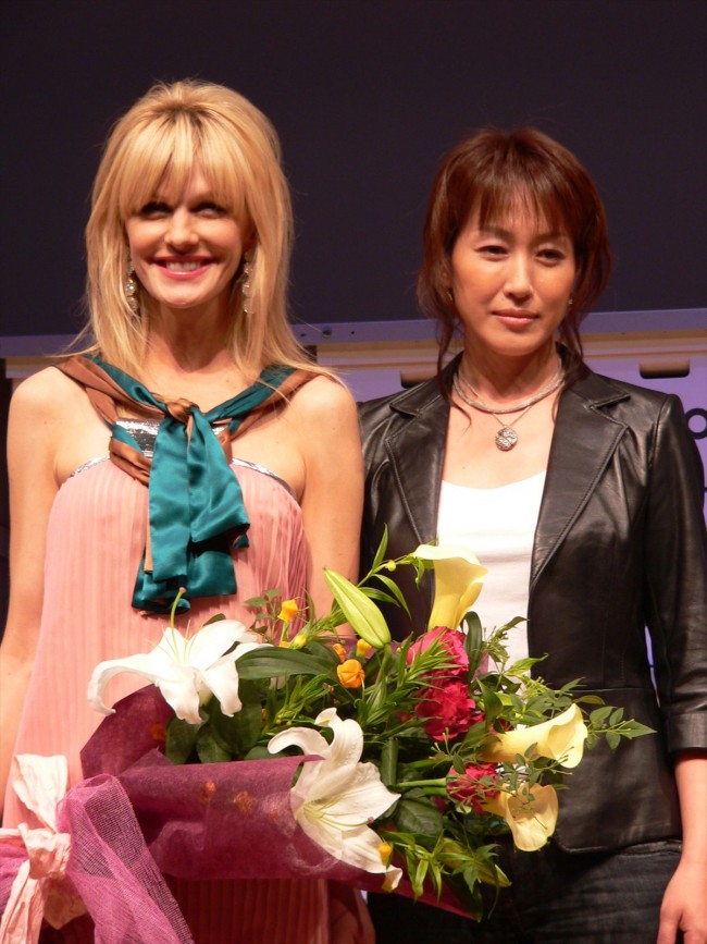 高島礼子、Kathryn Morris　キャスリン・モリス