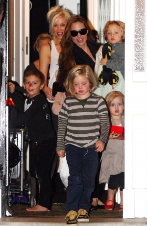 アンジェリーナ・ジョリー、シャイロ、ヴィヴィアン、グウェン・ステファニー