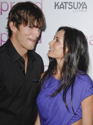 デミ・ムーア＆アシュトン・カッチャー