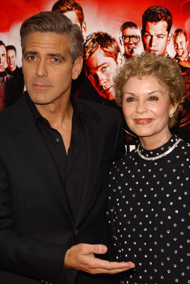 George Clooney8630_George Clooney and mother Nina