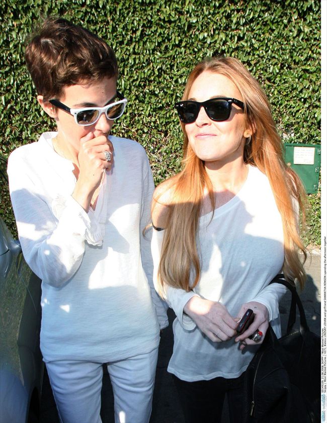 Lindsay Lohan16048_Samantha Ronson and Lindsay Lohan1