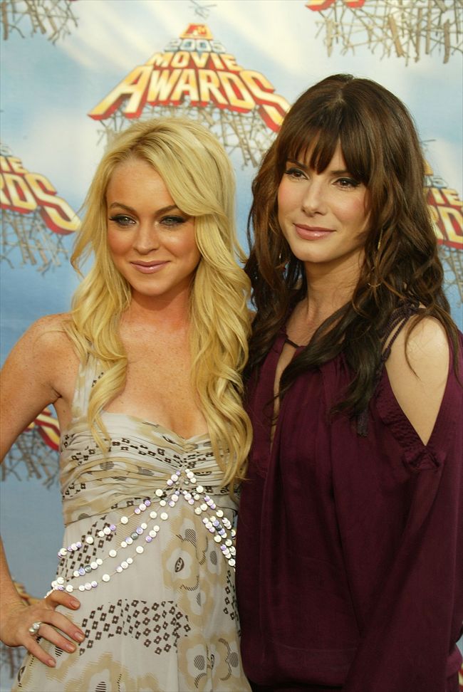 Lindsay Lohan16107_Lindsay Lohan and Sandra Bullock･p89315