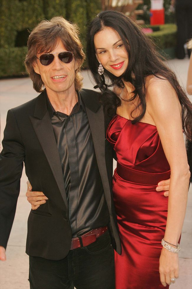 Mick Jagger18332_Mick Jagger and girlfriend