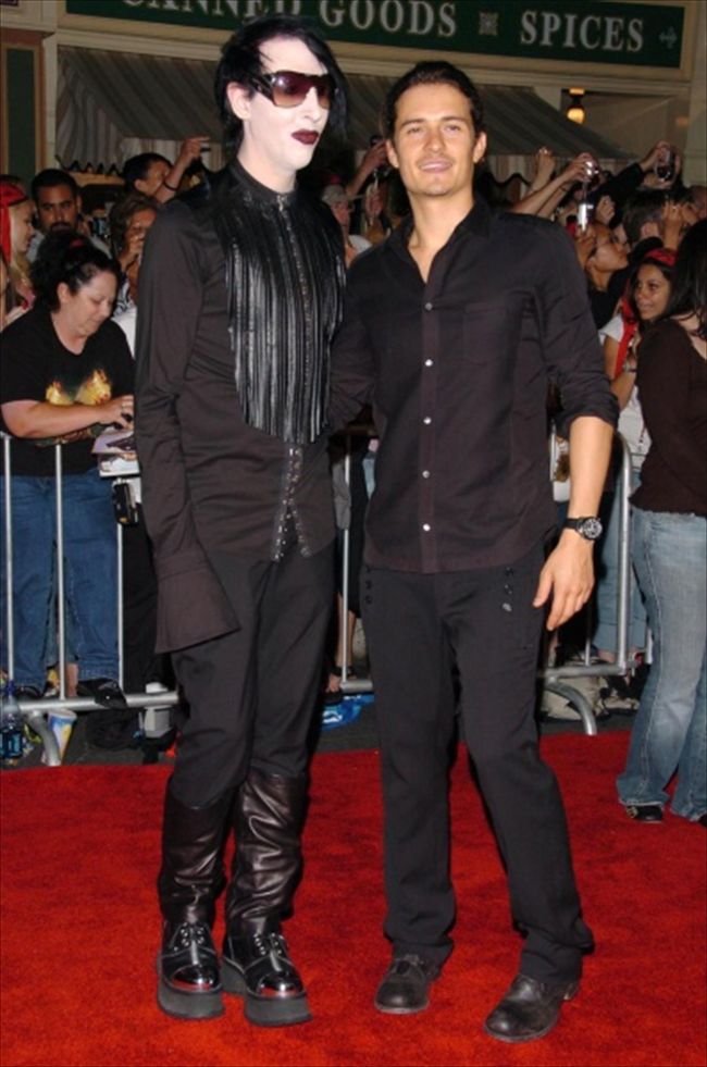 Orlando Bloom20130_Marilyn Manson and Orlando Bloom