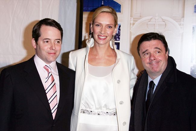 Uma Thurman26464_Matthew Broderick with Uma Thurman and Nathan Lane