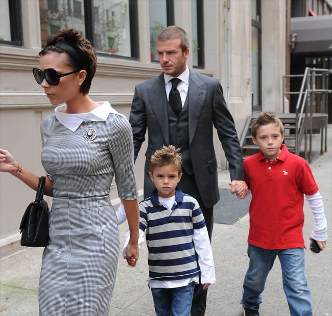 Victoria Beckham26793_Victoria Beckham and David Beckham and Brooklyn Beckham and Cruz Beckham